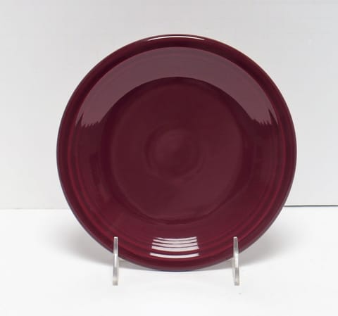 Fiesta® Salad Plate in Claret (Burgundy) Marked Fiesta® HLC