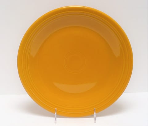 Fiesta® Dinner Plate in Marigold 75th anniversary New 2012 Original Inventory