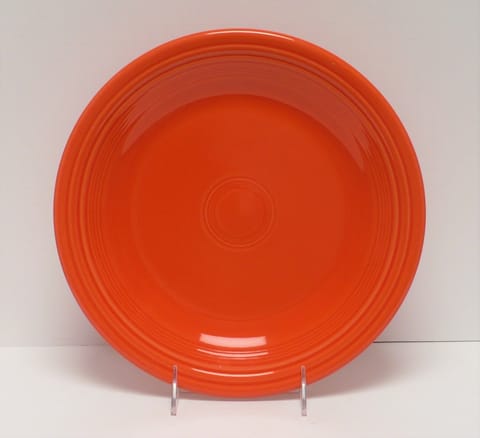 Fiesta® Dinner Plate in Poppy Marked Fiesta® HLC