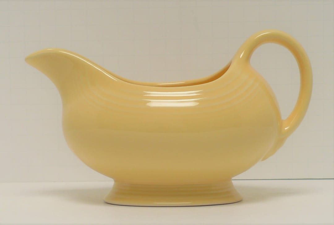 Saucer Boat in Yellow Product Photo