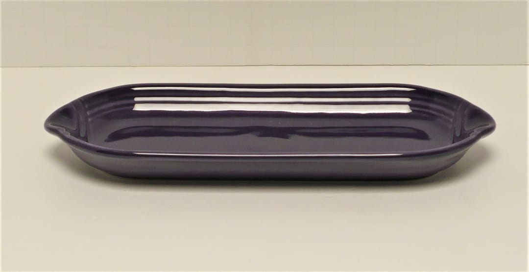 Rectangular Utility Tray-Corn Holder In Plum 