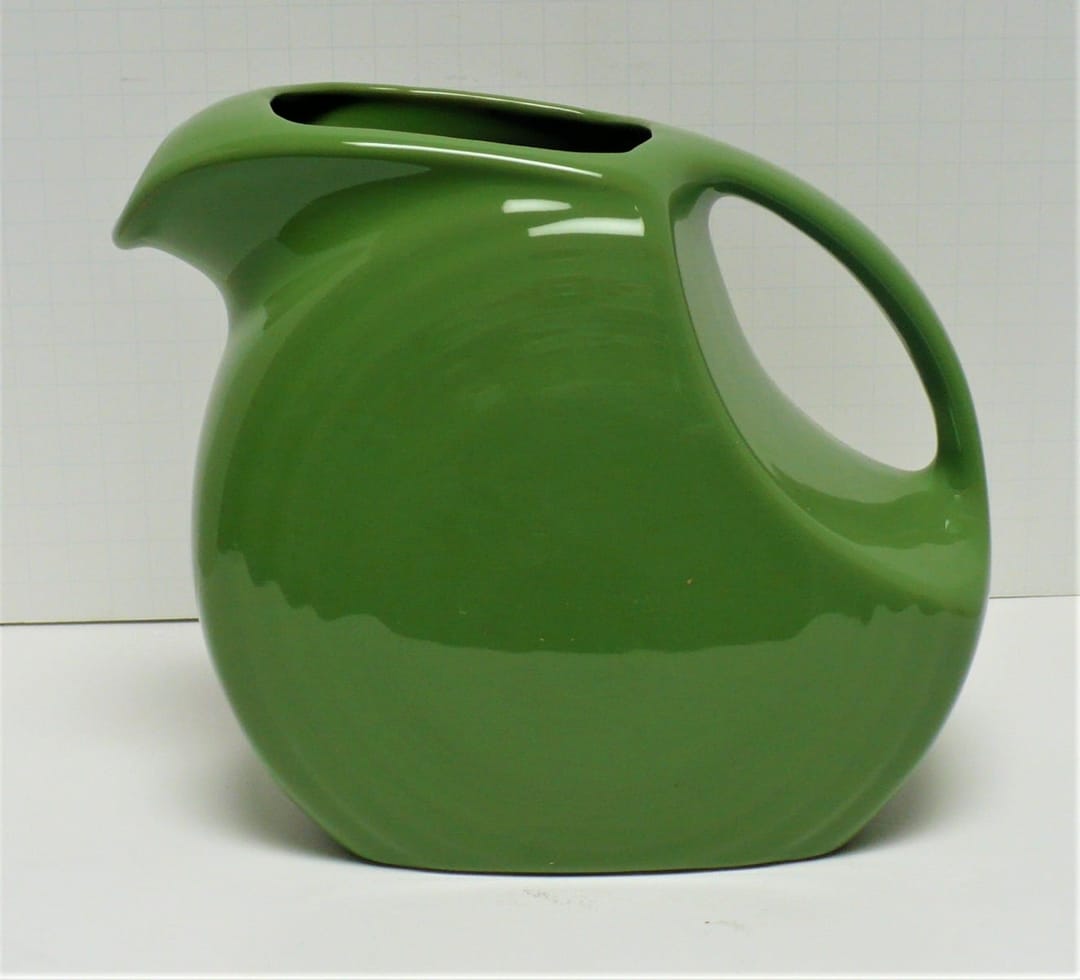 Fiesta® Shamrock Large Disk Pitcher New Original Inventory Marked Fiesta®