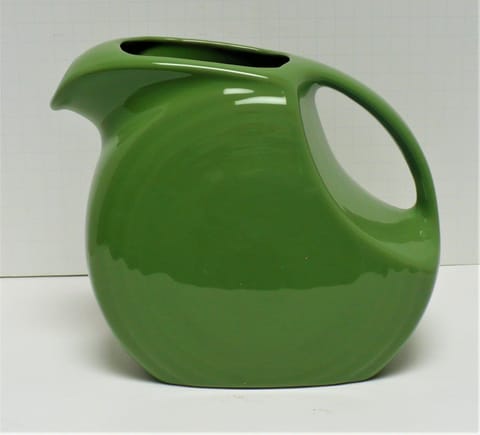 Fiesta® Shamrock Large Disk Pitcher New Original Inventory Marked Fiesta®