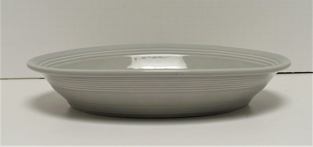 Fiesta® Deep Oval Serving Bowl in Pearl Gray