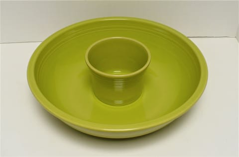 Fiesta® Chip & Dip Bowl Set in Lemon Grass