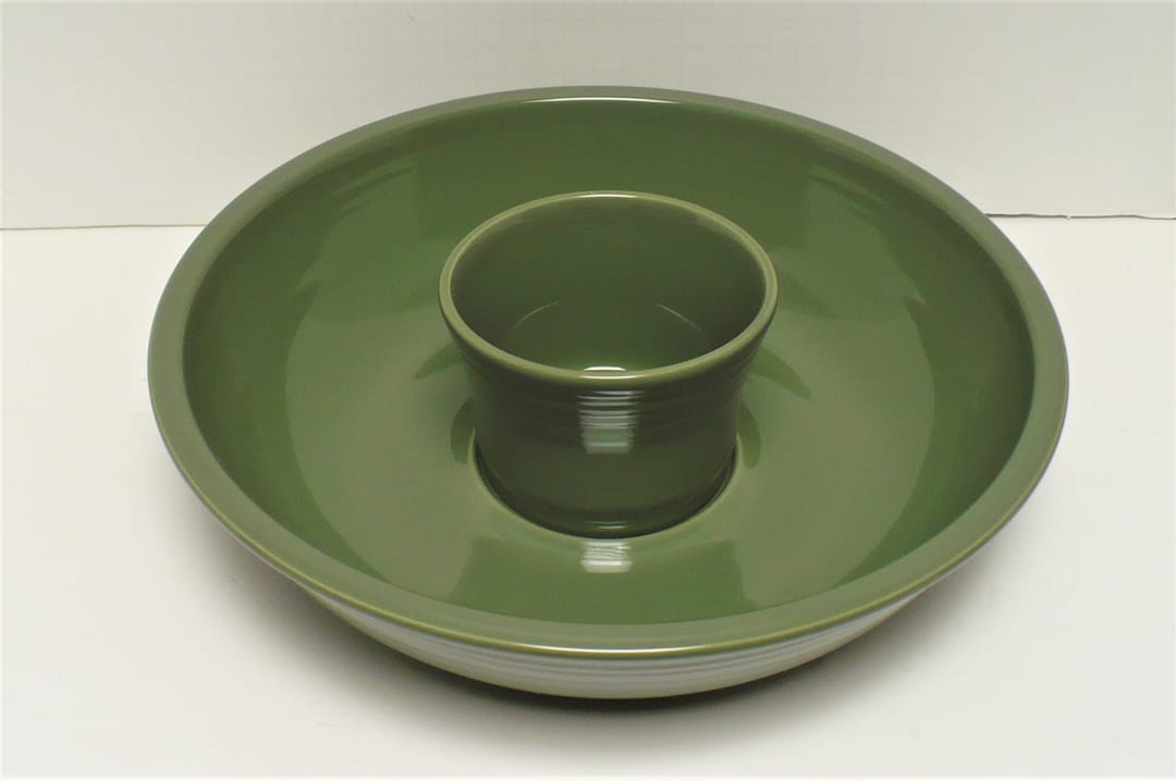 Fiesta® Chip & Dip Bowl Set in Sage Retired