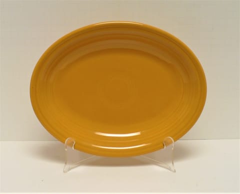 Fiesta® Marigold Medium Oval Platter 75th Anniversary