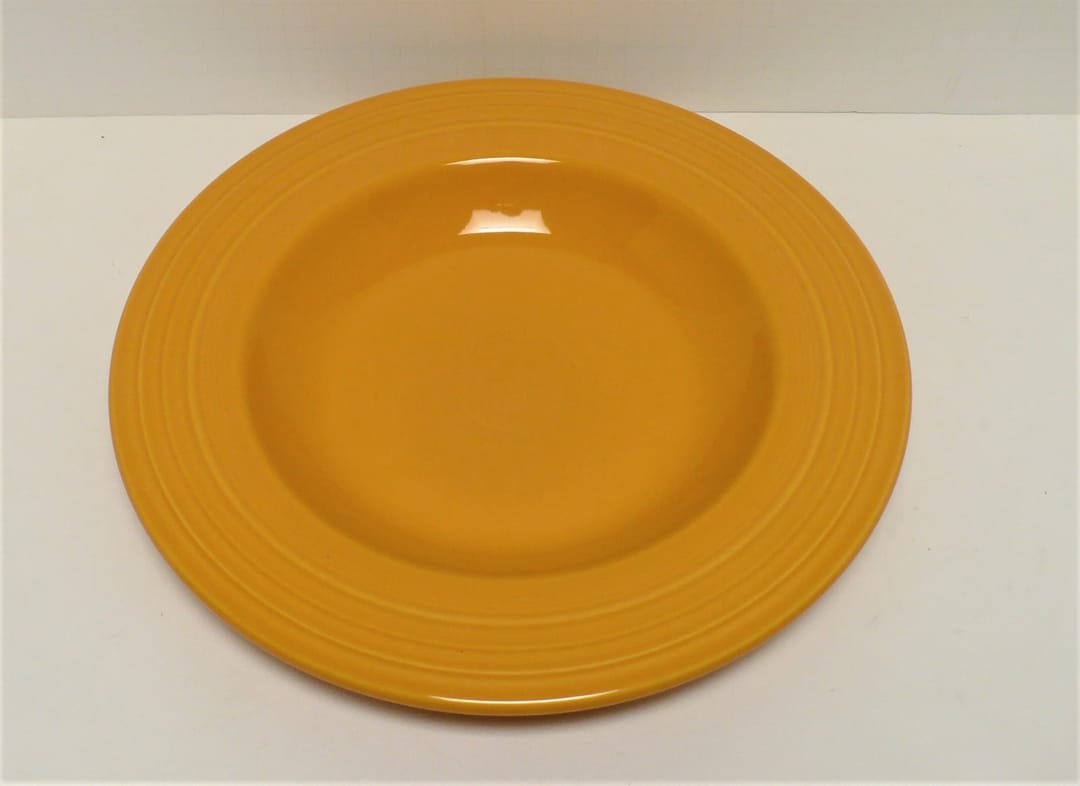 Fiesta® Marigold Large 12'' Rim Pasta Bowl 75th Anniversary Limited Edition Color