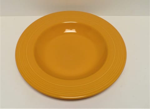 Fiesta® Marigold Large 12'' Rim Pasta Bowl 75th Anniversary Limited Edition Color