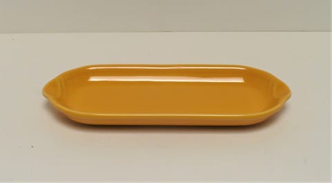 Fiesta® Marigold Rectangular Utility Tray Corn Holder 75th Anniversary