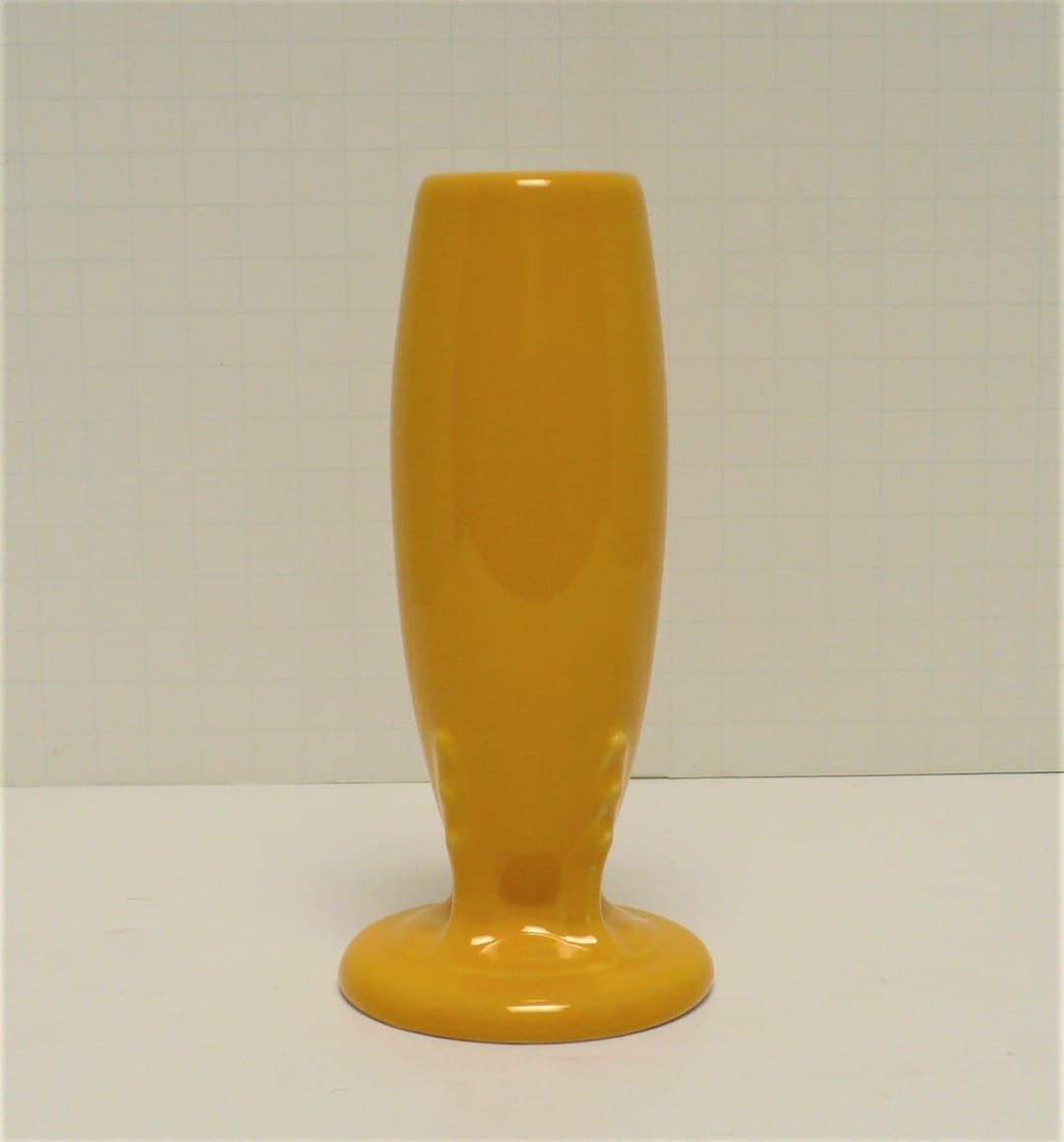 Fiesta® Bud Vase in Daffodil: Marked Fiesta® HLC 