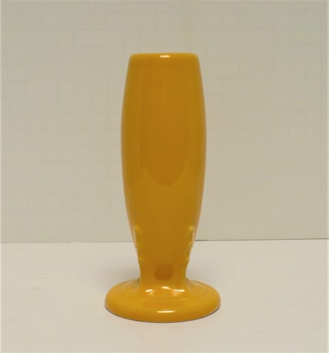 Fiesta® Bud Vase in Daffodil: Marked Fiesta® HLC 