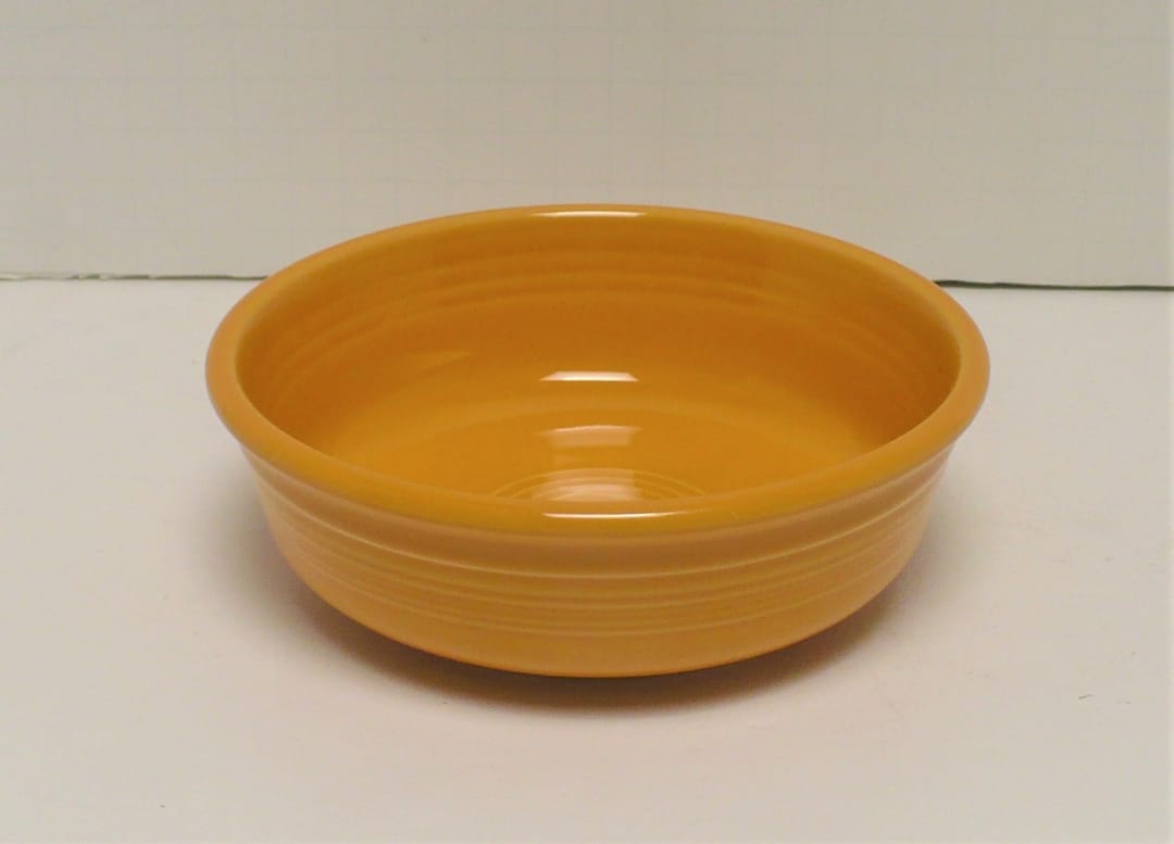 Fiesta® Marigold Small Cereal Bowl 75th Anniversary New 2008 Original Inventory