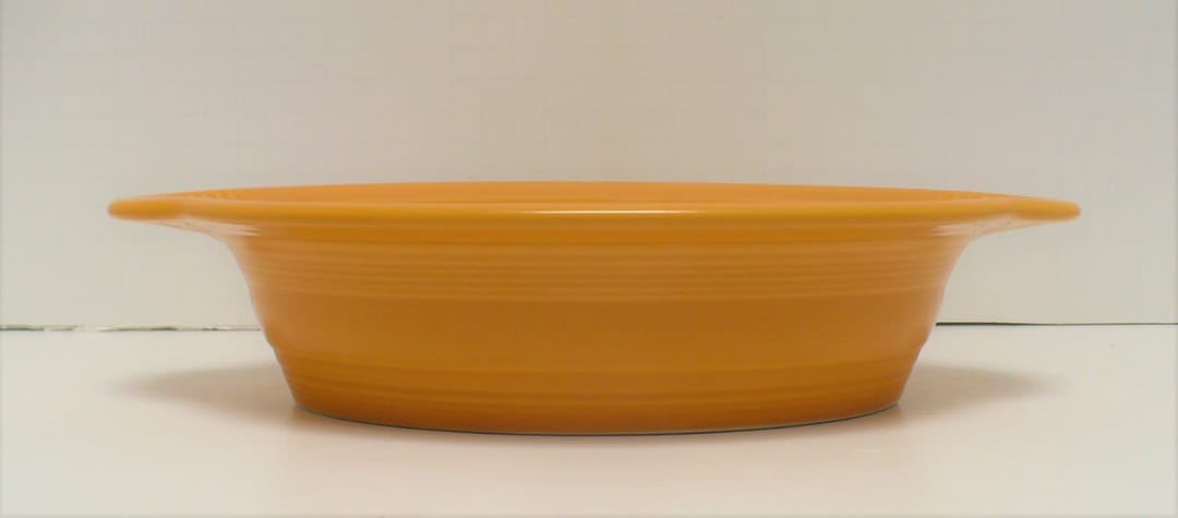 Large Oval Baker Casserole in Marigold 75th Anniversary