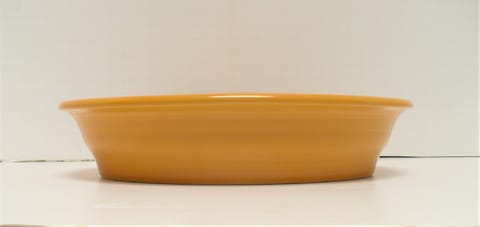 Fiesta® Marigold Oval Serving Bowl 75th Anniversary Marked Fiesta® HLC