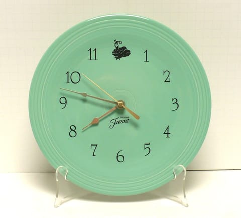 Fiesta® Wall Clock in Sea Mist Green