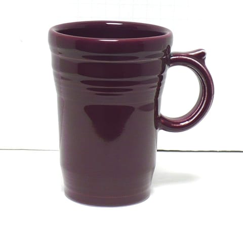 Fiesta® Large Latte Mug in Claret