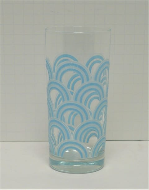Fiesta® "Arch's" Cooler Glass in Periwinkle