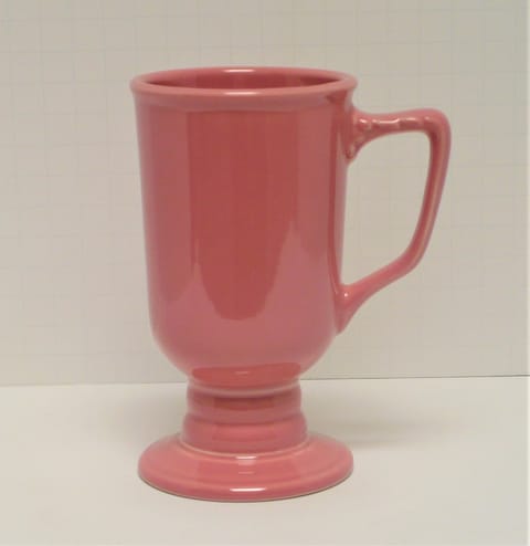 Homer Laughlin Irish Coffee Footed Mug in Rose