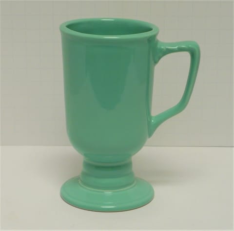 Homer Laughlin Irish Coffee Footed Mug in Sea Mist Green