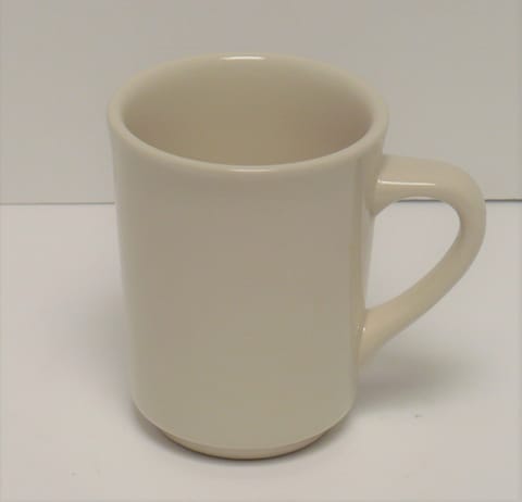 Homer Laughlin Denver Mug in Off-White