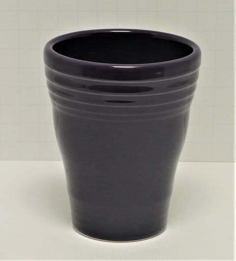 Fiesta® Plum Ceramic Tapered Beverage Tumbler 12 oz. Retired