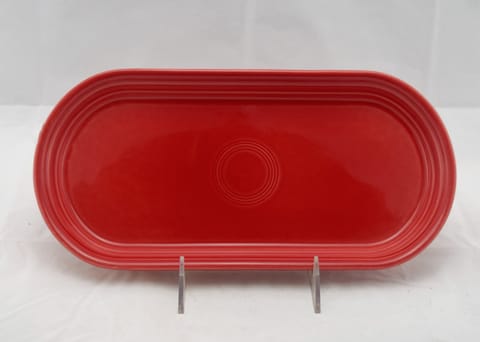Fiesta® Scarlet Bread Tray New 2004 Original Inventory MARKED FIESTA® HLC