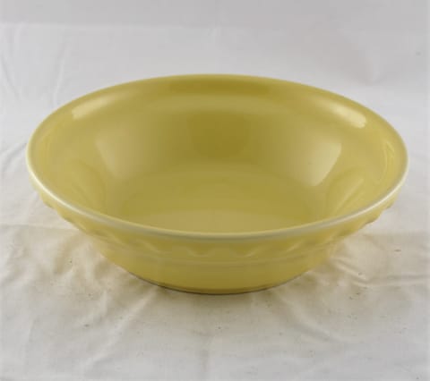 Small Pie Baker in Yellow New 2002 Original Inventory
