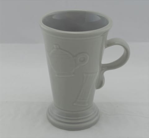 Fiesta® Pearl Gray Pedestal Mug 18 oz. New 2001 Original Inventory