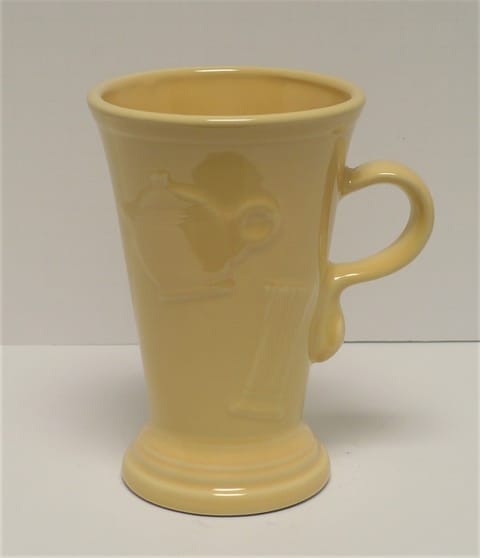 Fiesta® Yellow Pedestal Mug 18 oz. New 2002 Original Inventory