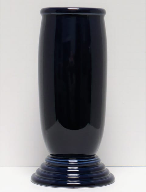Fiesta® Cobalt Millennium Vase III w/Factory Box