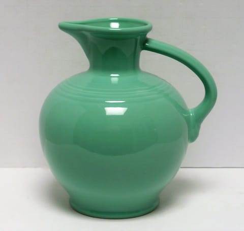 Fiesta® Carafe w/Handle in Sea Mist Green Marked Fiesta® HLC