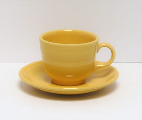 Fiesta® Tea Cup & Saucer Set in Sunflower