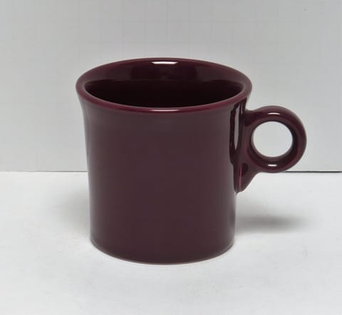 Fiesta® Ring Handle Mug in Claret - Retired