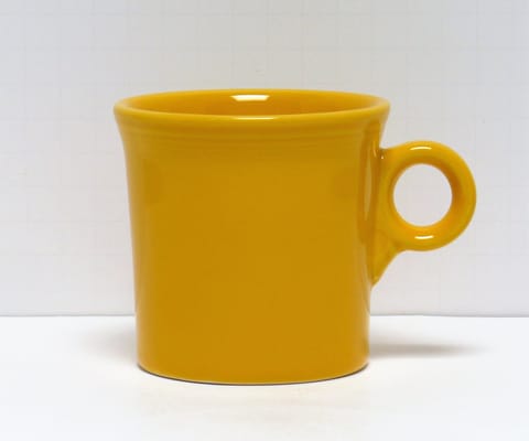Fiesta® Ring Handle Mug in Daffodil 
