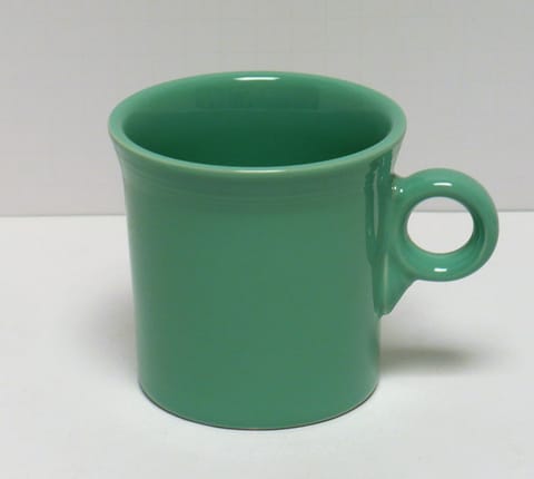 Fiesta® Ring Handle Mug in Sea Mist Green - Retired