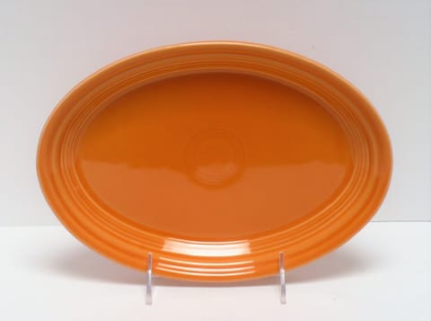 Fiesta® Small Oval Platter in Tangerine - Discontinued