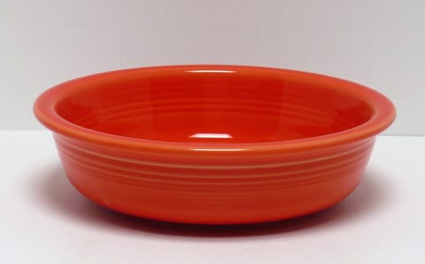 Fiesta® Medium Bowl Soup Cereal in Poppy Marked Fiesta® HLC