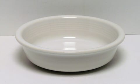 Fiesta® Medium Bowl Soup Cereal in White Marked Fiesta® HLC