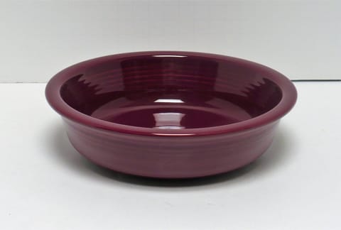 Fiesta® Medium Bowl Soup Cereal in Claret (Burgundy) Marked Fiesta® HLC