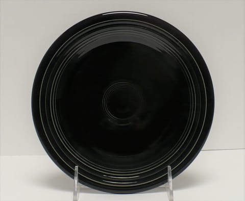 Fiesta® Salad Plate in Black New 2005 Original Inventory