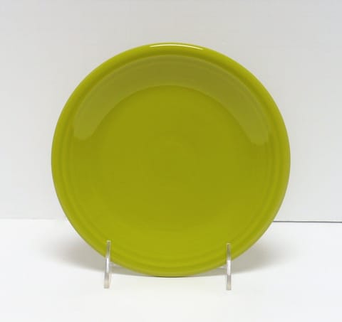 Fiesta® Salad Plate in Lemon Grass marked Fiesta® HLC
