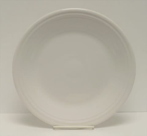 Fiesta® Dinner Plate in White Marked Fiesta® HLC