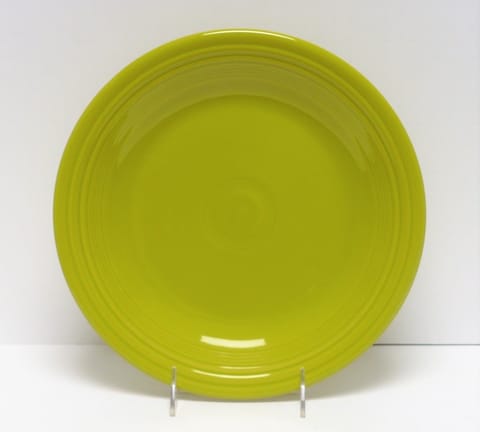 Fiesta® Dinner Plate in Lemongrass Marked Fiesta® HLC 
