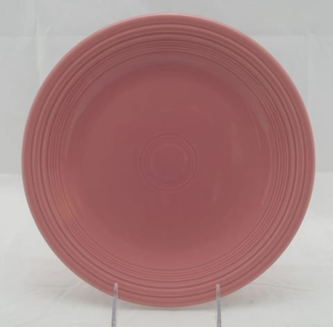 Fiesta® Dinner Plate in Rose New 2005 Original Inventory