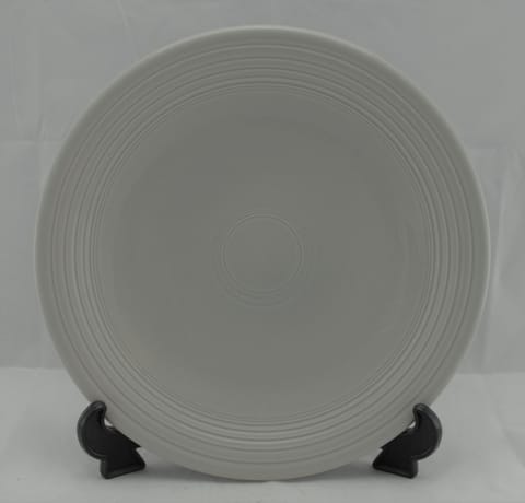 Fiesta® Pearl Gray Chop Plate Charger Plate 12'' MARKED FIESTA® HLC