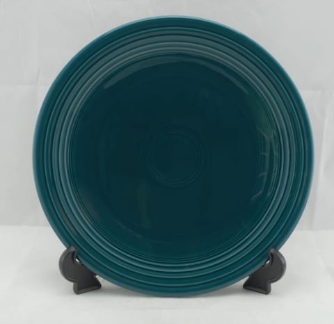 Fiesta® Set of Four (4) Chop Plates Charger Plates in Juniper 12'' New 1999 Original Inventory