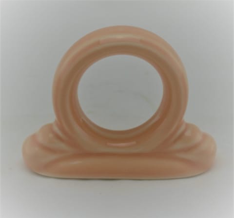 Fiesta® Ceramic Napkin Ring in Apricot