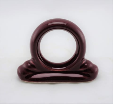 Fiesta® Ceramic Napkin Ring in Cinnabar