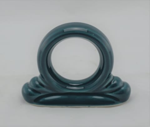 Fiesta® Ceramic Napkin Ring in Juniper